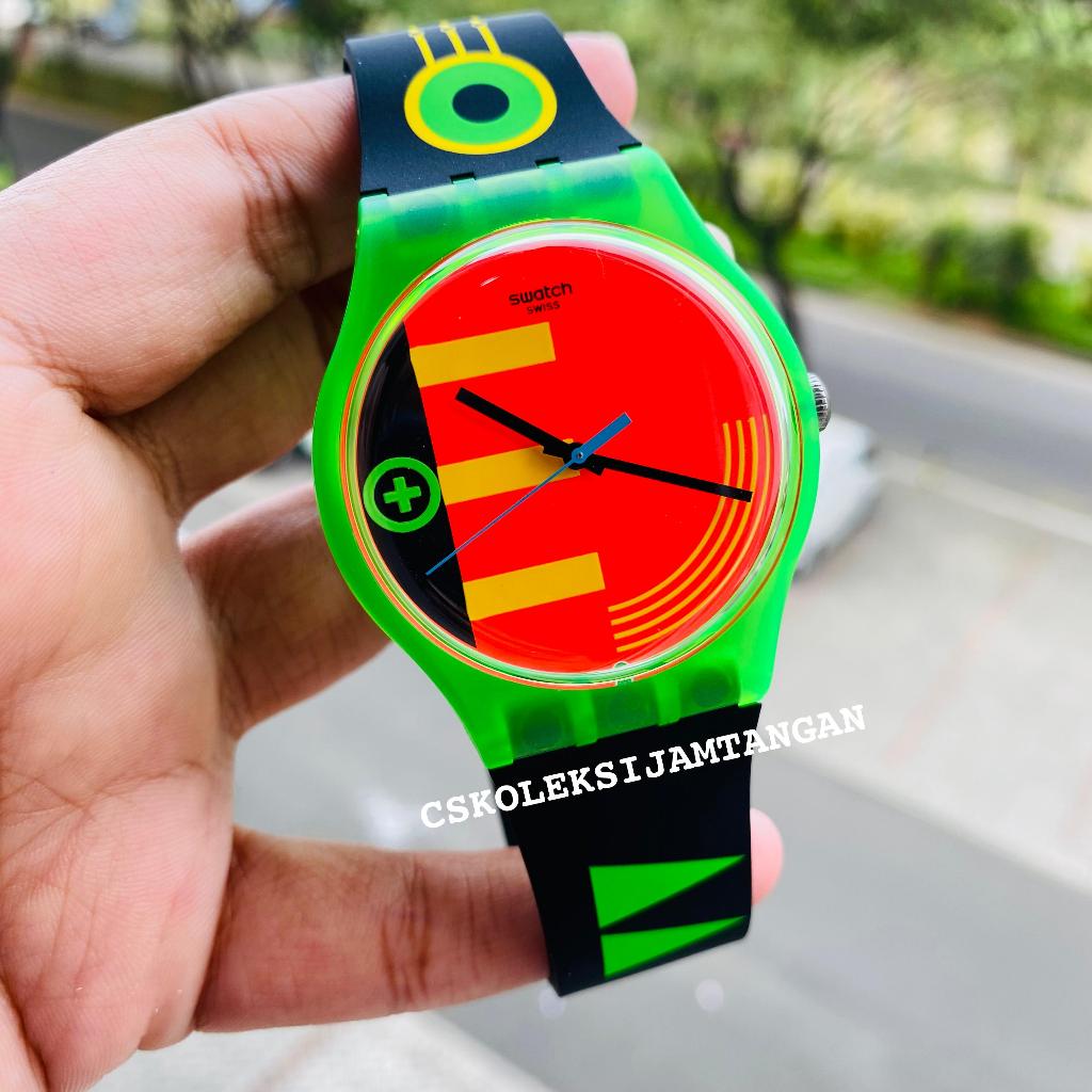 Jual JAM TANGAN PRIA SWATCH SO29G106 NEON RIDER ORIGINAL