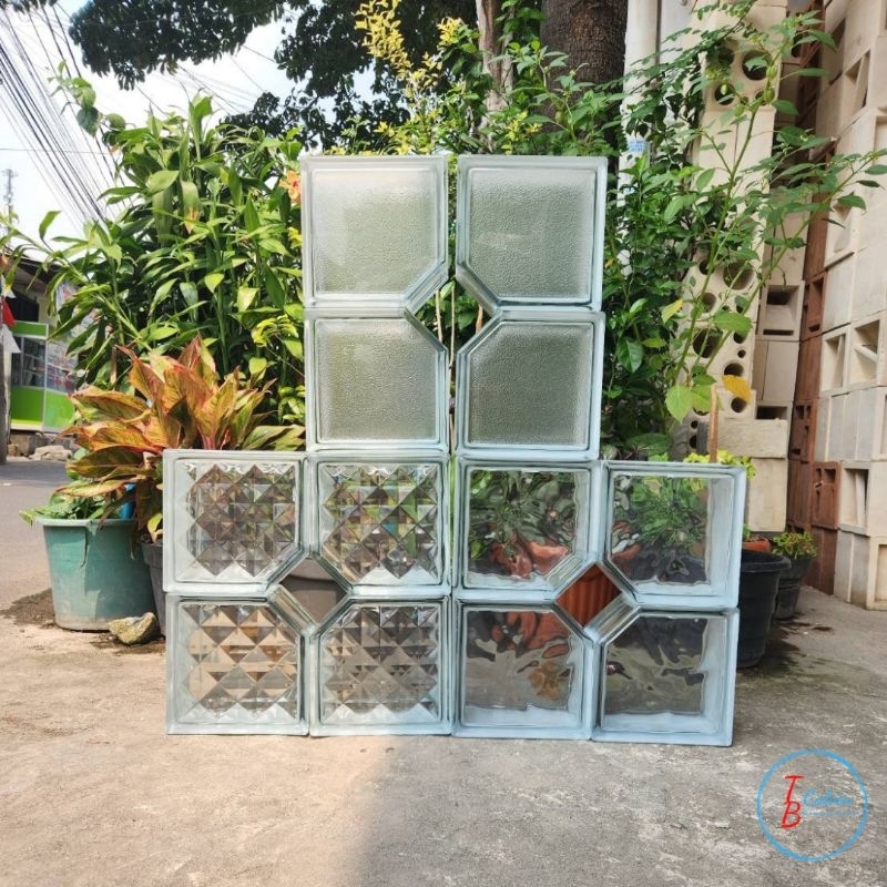 Jual Glass Block Roster MULIA Motif per Dus | Shopee Indonesia