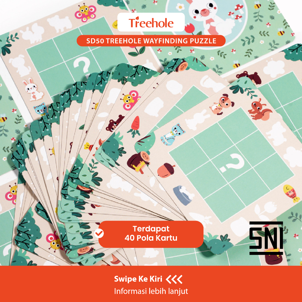 Jual Beringin Toys - Treehole Wayfinding Puzzle / Mainan Montessori ...