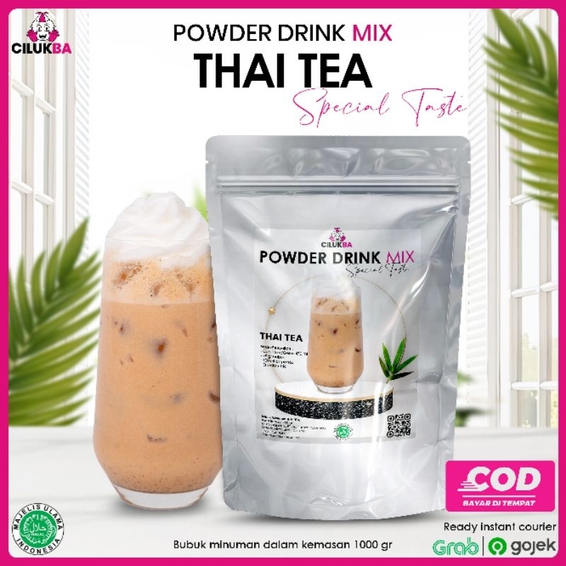Jual Bubuk Minuman Instan Rasa Thai Tea 1kg / Powder Drink Mix | Shopee ...