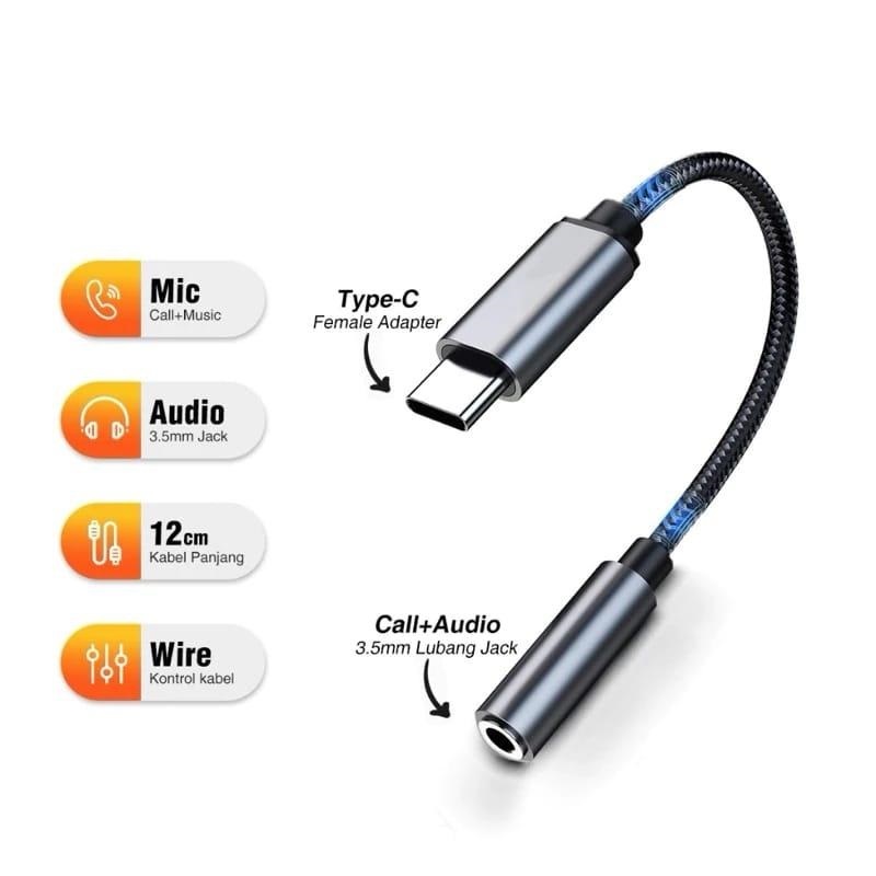 Jual RB Konverter Adapter Headset DAC EA AN-102 / Splitter Earphone ...