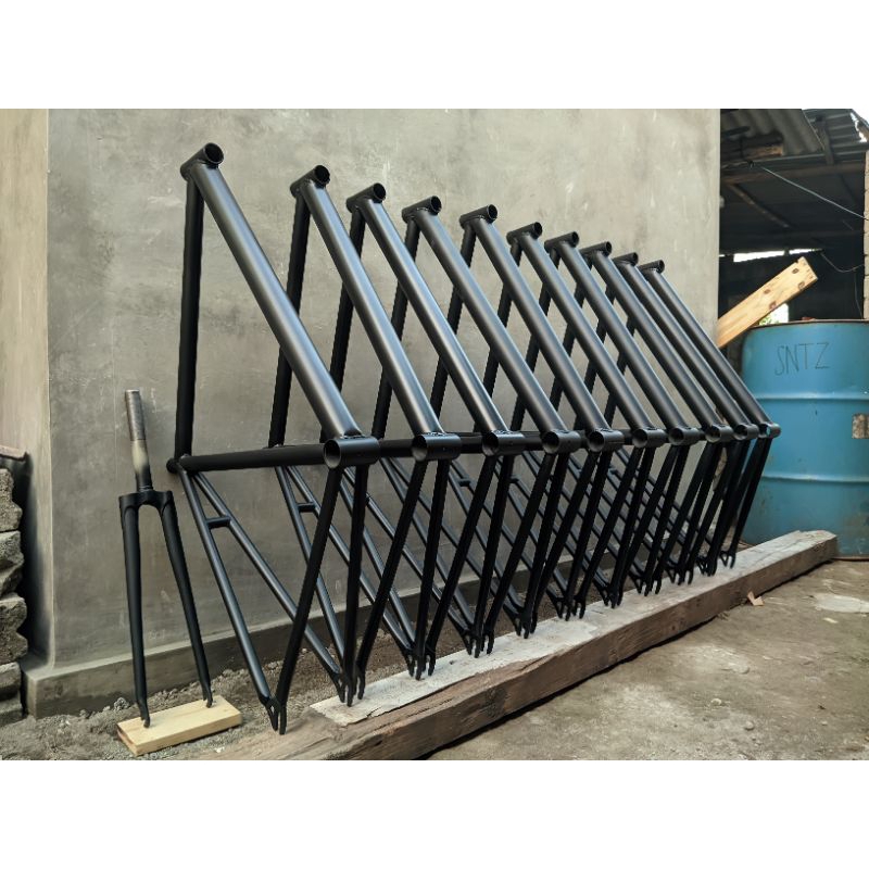 Jual (hanya frame)frame / rangka sepeda fixie lokal custome SNTZ, FRAME ...