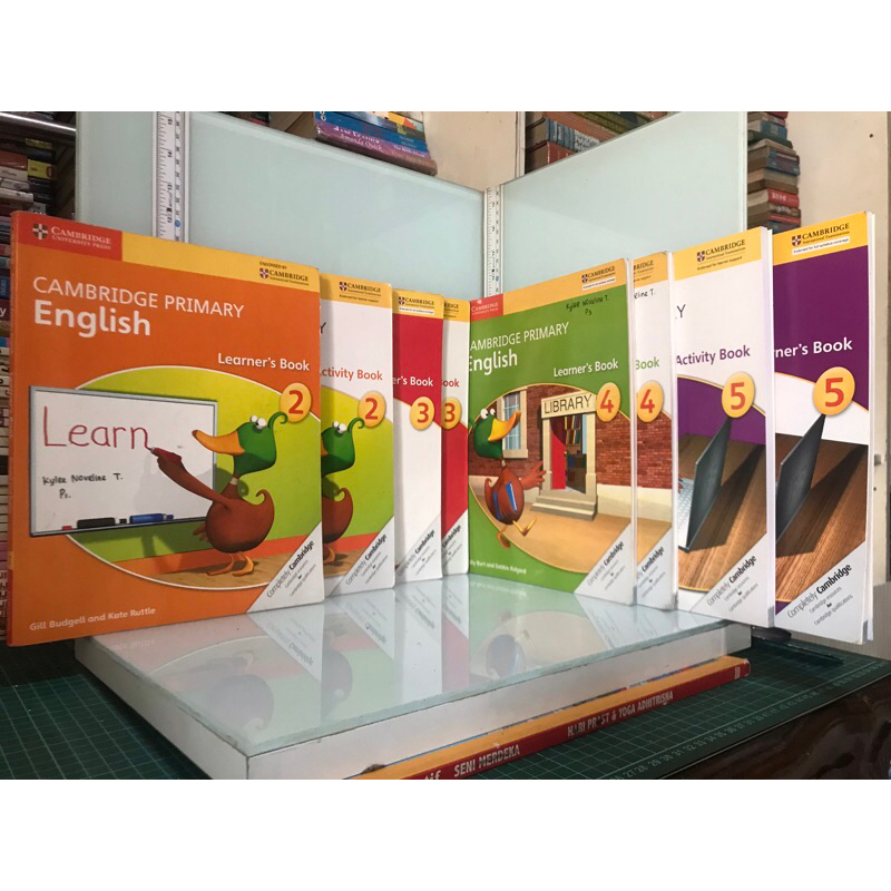 Jual Cambridge Primary English Learners Book Activity Book 2, 3, 4, 5 ...