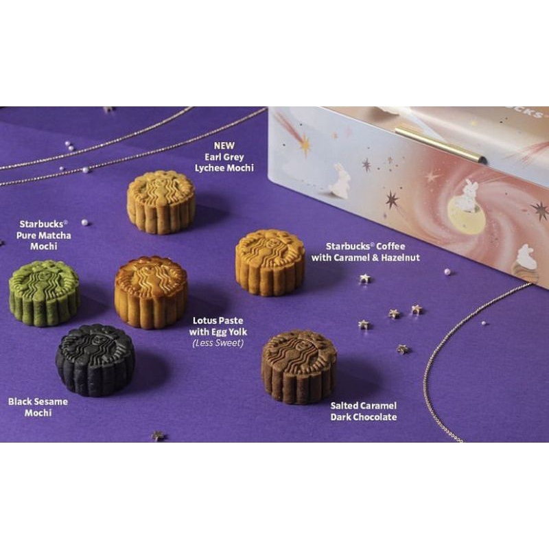 Jual STARBUCKS MOONCAKE SINGAPORE GIFT SET 2025 | Shopee Indonesia