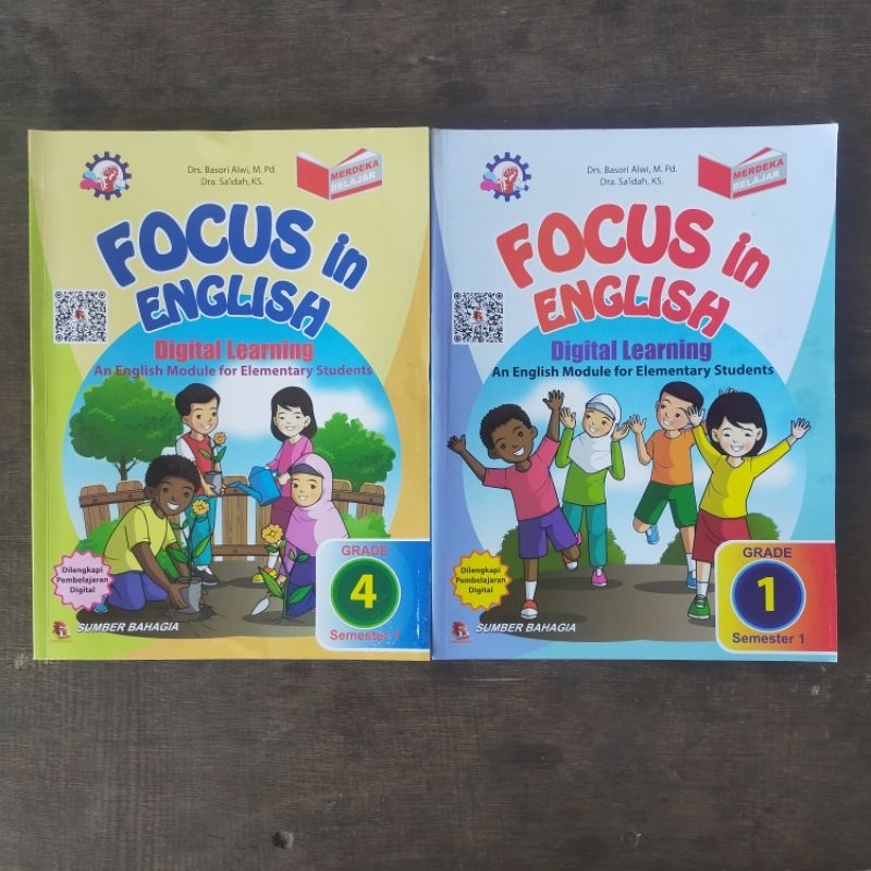 Jual FOCUS IN ENGLISH GRADE 4 SEMESTER 1 / FOCUS IN ENGLISH GRADE 1 ...