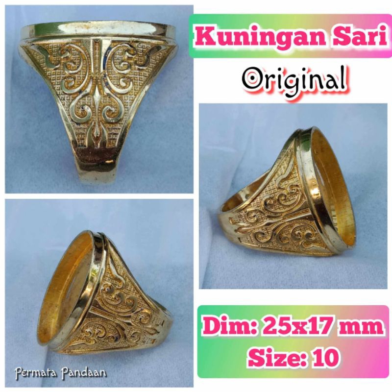 Jual Emban Batu Akik Dan Permata Kuningan Sari.07 | Shopee Indonesia