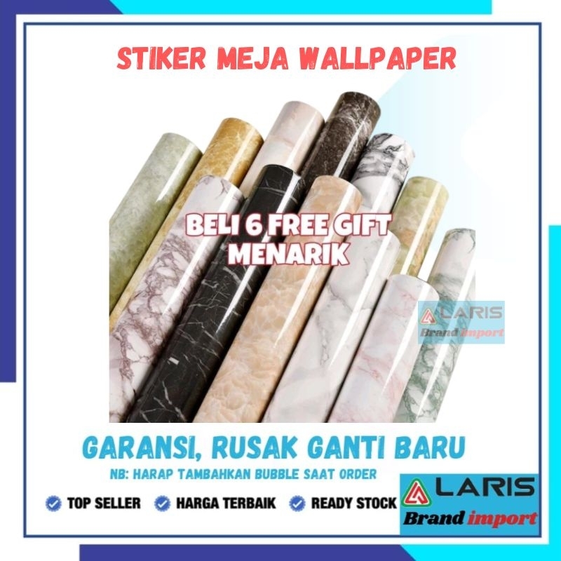 Jual Stiker Meja Wallpaper Marmer Stiker Marmer Sticker Marmer ...