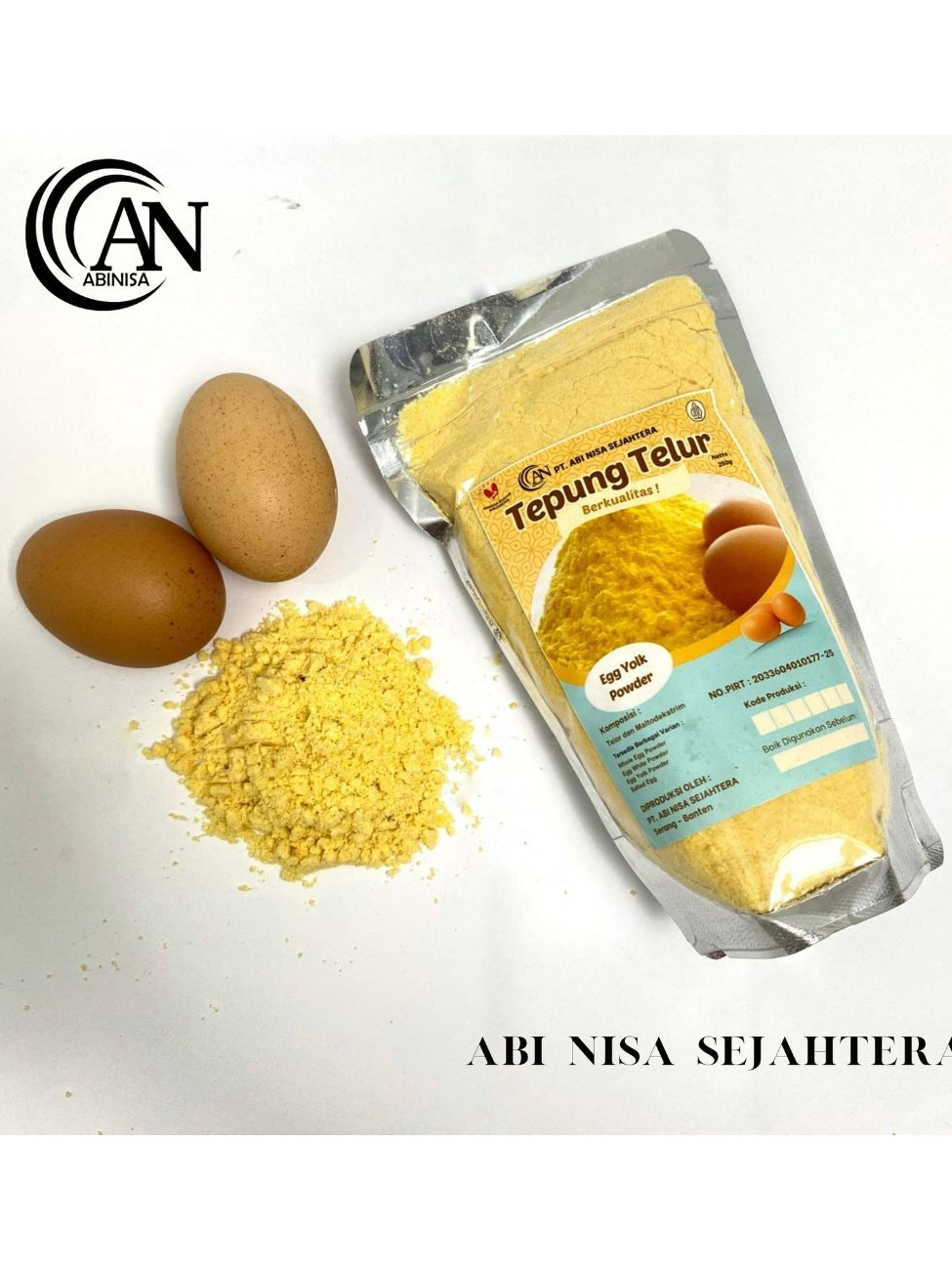 Jual Tepung Instan Kuning Telor Murni Egg Yolk Powder Organic | Shopee ...