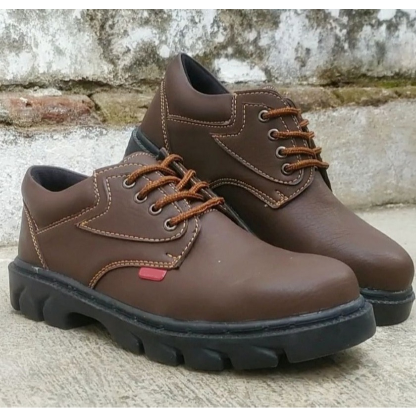Jual sepatu safety kitchen kantor proyek pabrik ujung besi jaitan ...