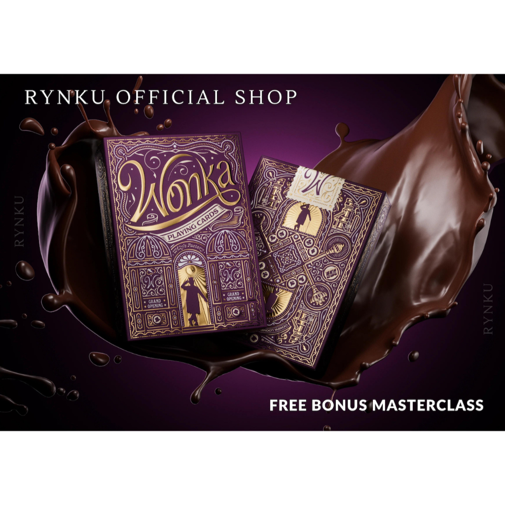 Jual Kartu Remi Import Wonka Playing cards - Made in USA by USPCC for ...
