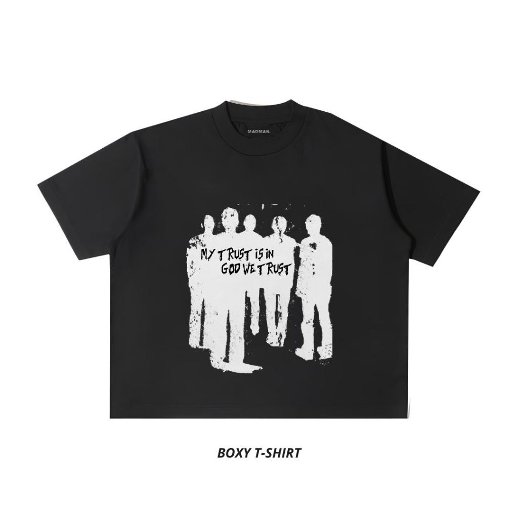 JUN MATSUI X WDS T-SHIRT / WHITE-BLACK（JUN MATSUI X WDS T-SHIRT  