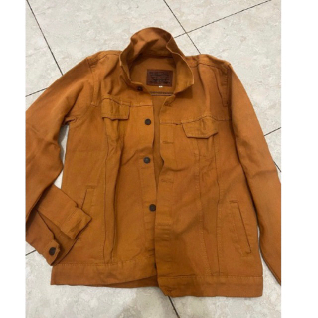 Jual Preloved jaket levis mustard Shopee Indonesia