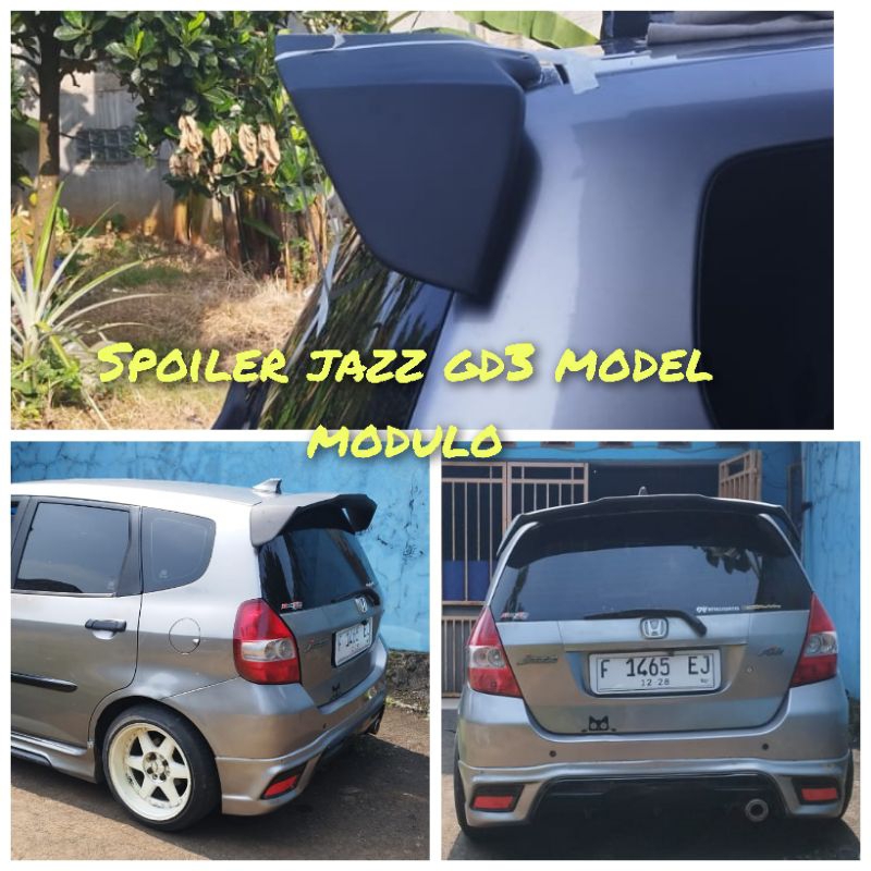 Jual spoiler gonda jazz gd3 model modulo | Shopee Indonesia