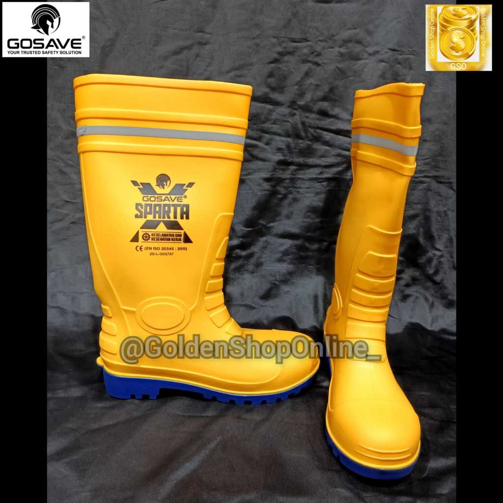Jual Gosave Sepatu Safety Boots Sparta - X | Shopee Indonesia