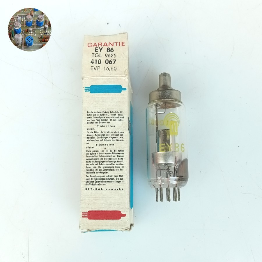 Tube électronique RFT PCL84 NOS - Made In GDR, Neuf Sous Boîte D'origine (NOS NIB)