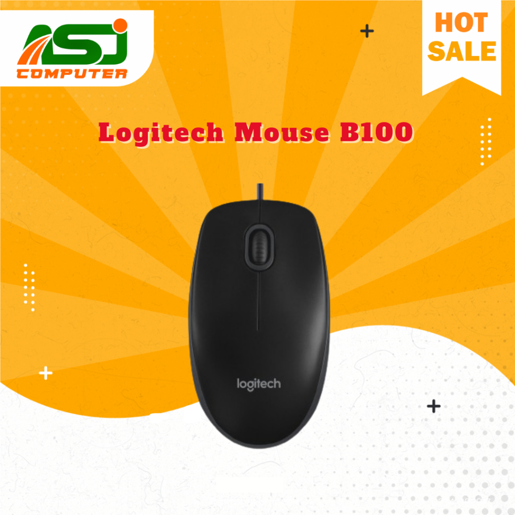 Jual Mouse USB B100 Logitech | Shopee Indonesia