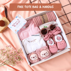Hampers Newborn Set PREMIUM - Baby Hampers Premium Kado New Born Hampers Bayi Kado Bayi GORGIEBABY