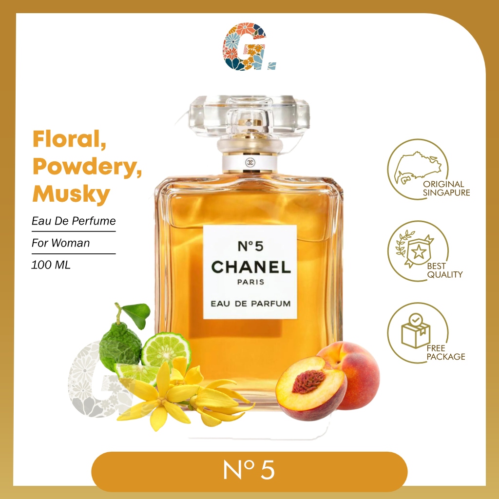 Parfum CHANEL No Number Five Original Singapore By Garage Perfume