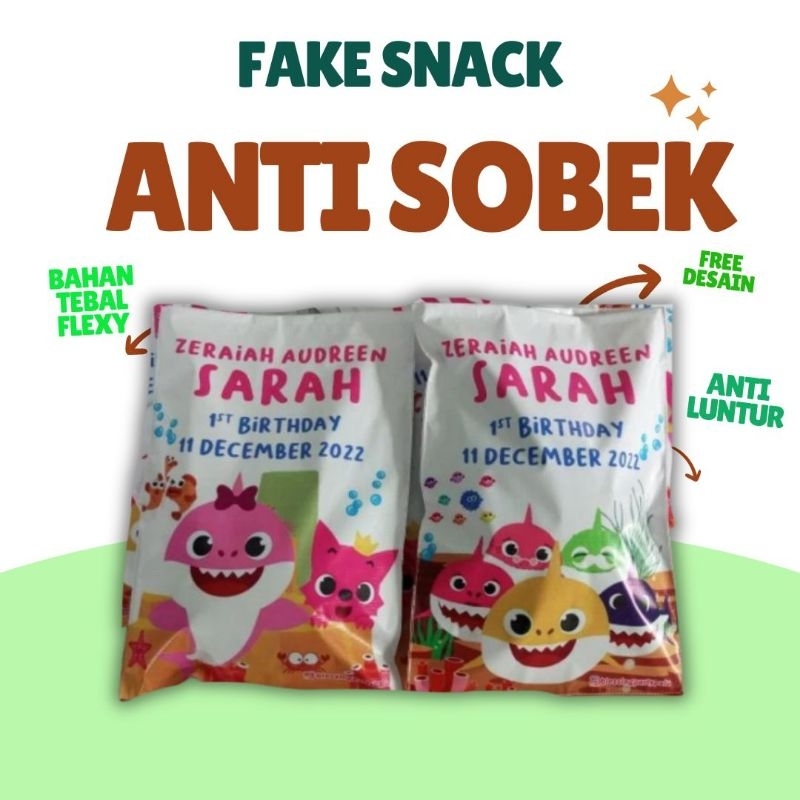 Jual POUCH SNACK JUMBO + RESLETING CUSTOM FREE DESIGN Fadhilsouvenir ...