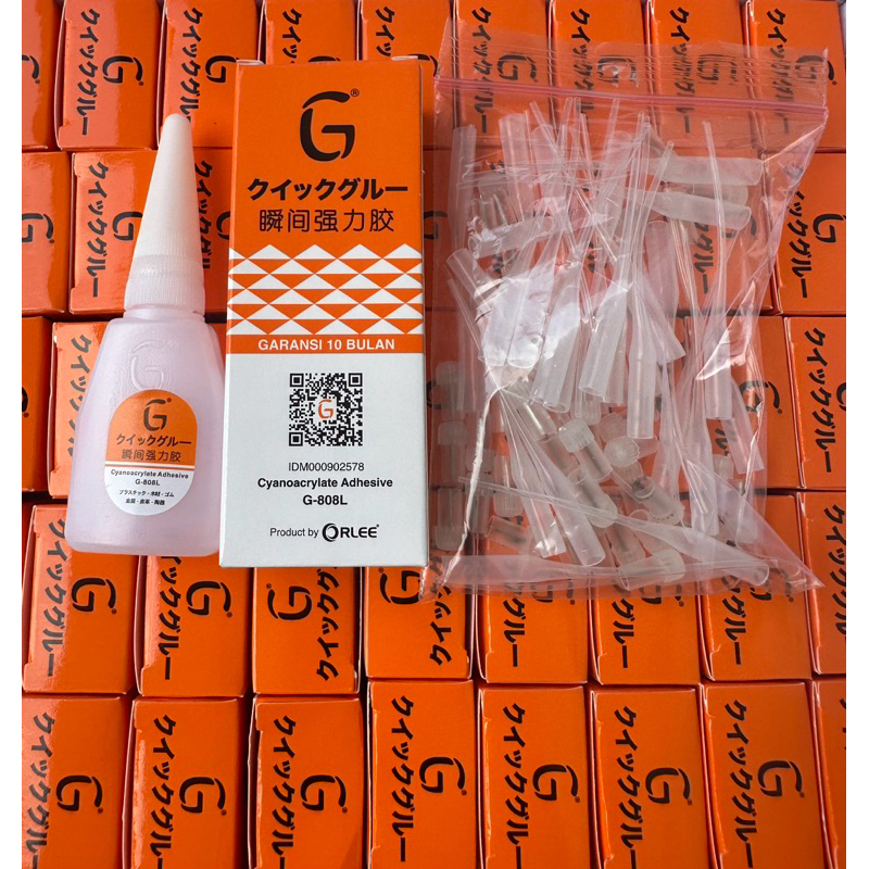 Jual Lem G Korea Original 100% Lem Setan Ori Cair Super Glue Barcode ...