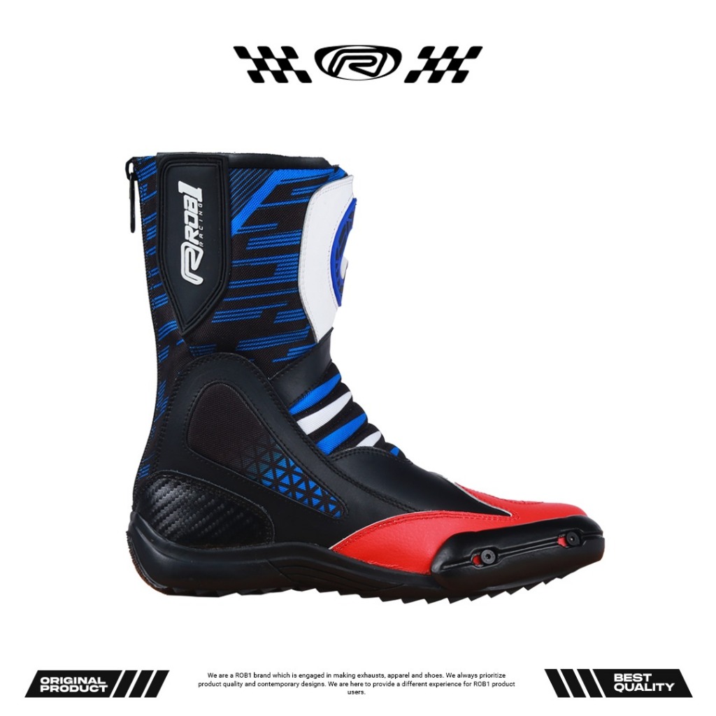 Jual Sepatu ROB1 Racing Avia Kids Red Blue | Shopee Indonesia