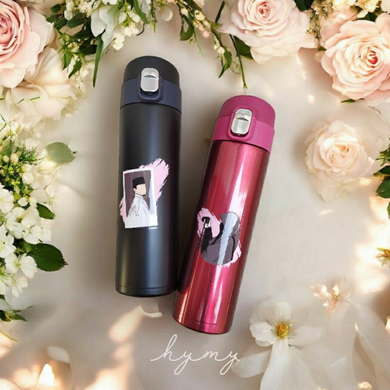 Jual Tumbler Couple Wedding custom, Kado Nikah, Tumbler stainless ...