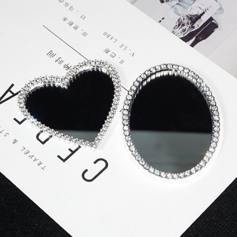 Jual Popsocket Diamond Tempelan Mirror Hati Heart | Shopee Indonesia