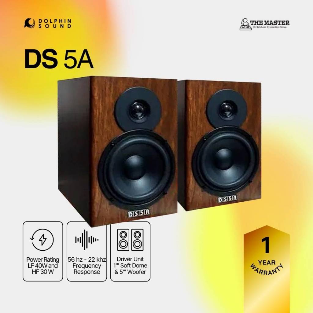 Jual [Ready Stock] Dolphin Sound DS5A | DS-5A Monitor Speaker Aktif ...