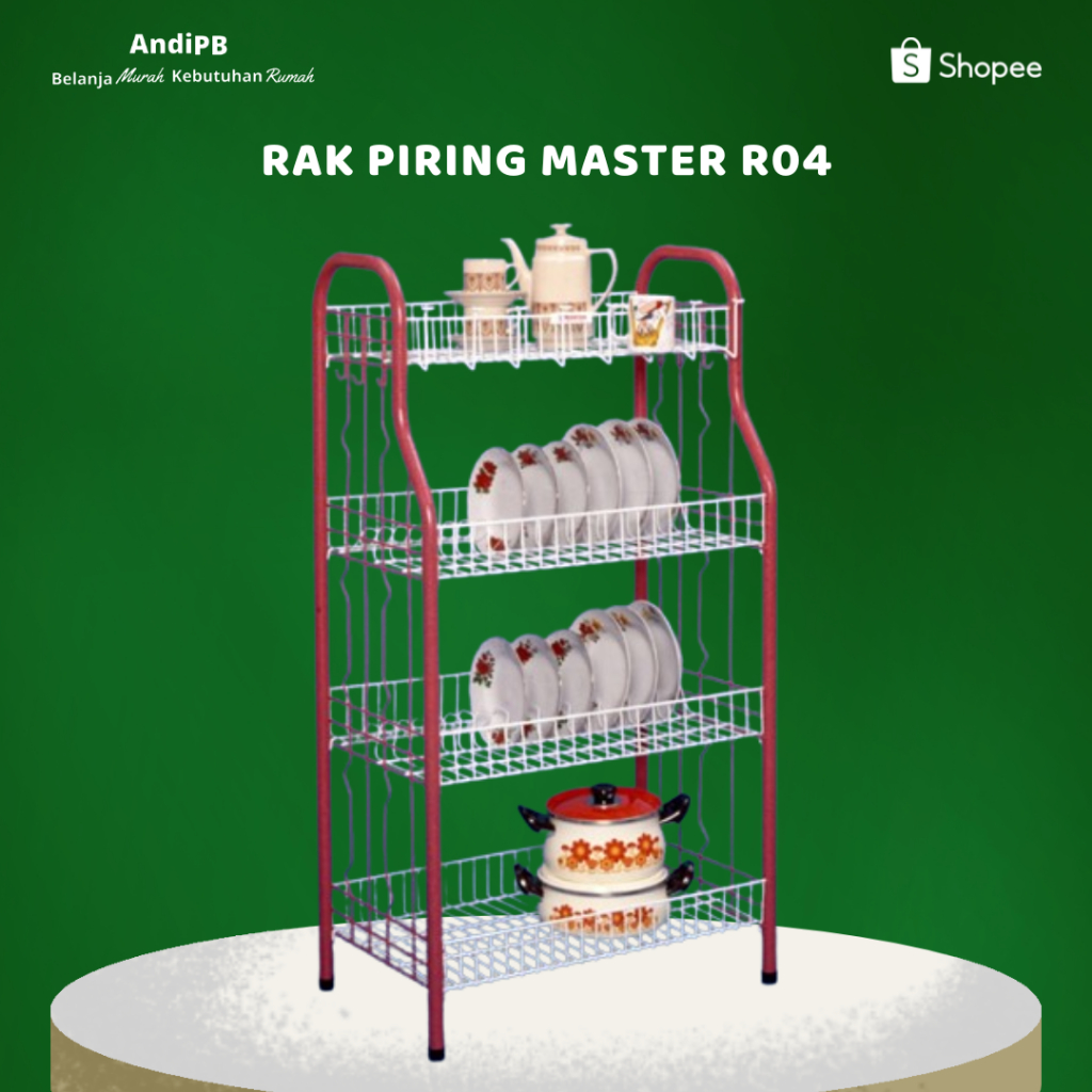 Jual RAK PIRING MASTER R04 | Shopee Indonesia