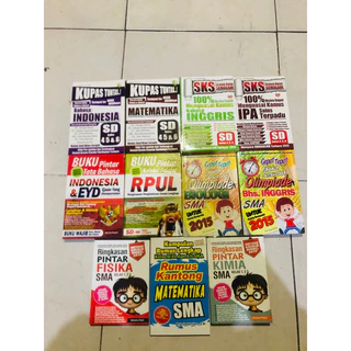 ( PROMO BUKU MURAH ORIGINAL ) Obral Buku Bimbel / Rumus Matematika SD / Rumus Matematika SMP / Buku Kantong Kimia SMP / Bahasa Inggris SMP / Biologi SMP / Hafalan Kosakata Korea