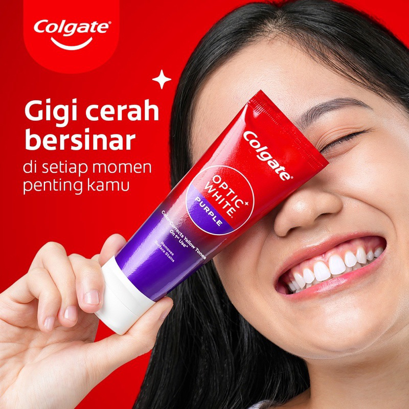 Jual COLGATE WHITE PURPLE TOOTHPASTE | Shopee Indonesia