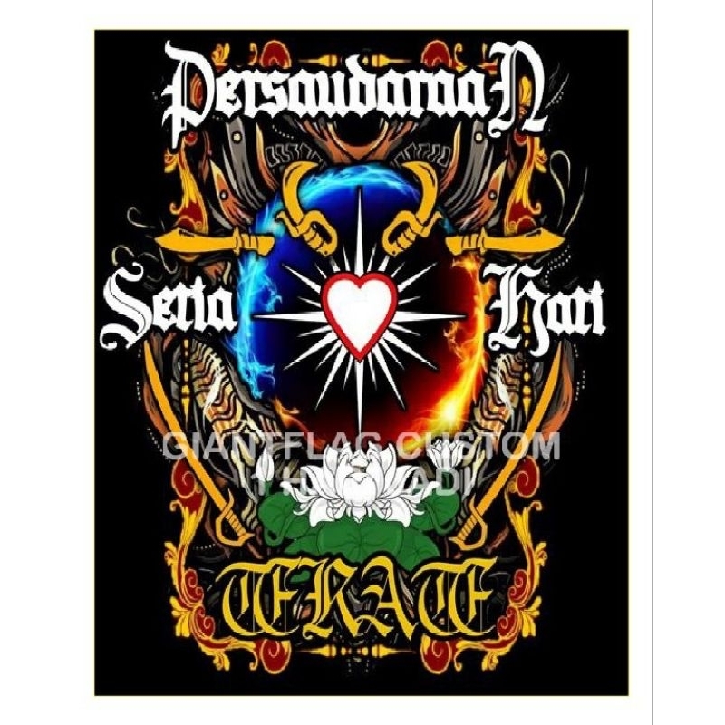 Jual READY STOK + BENDERA PSHT FULL PRINTING TERMURAH, GIANTFLAG ...