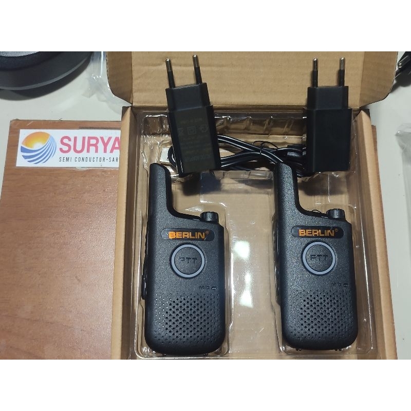 Jual PAKET 2 UNIT HT BERLIN BL-238x SAMA DENGAN HT WLN KDC1 KD-C1 UHF ...