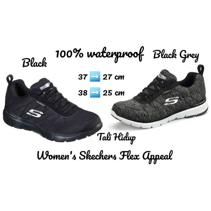 Women's Skechers Flex Appeal Jer'See Waterproof #88888400