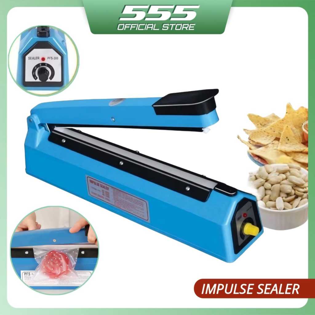 Jual [NEW] Impulse Sealer Alat Pres Perekat Plastik 40cm Pres Kemasan