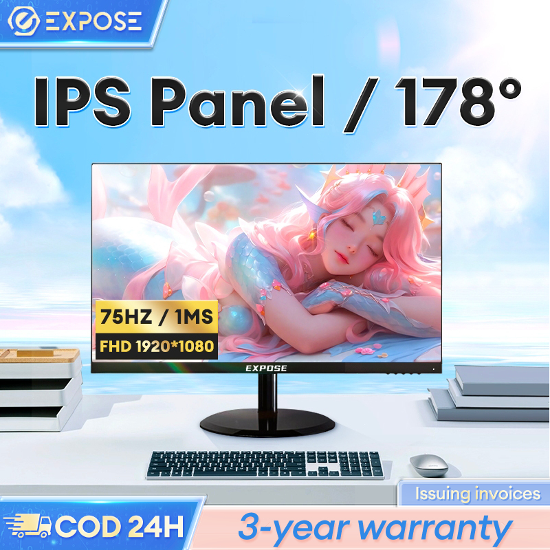 Jual Monitor 22 Inch LED Monitor Pc Game Profesional VGA HDMI IPS Panel ...