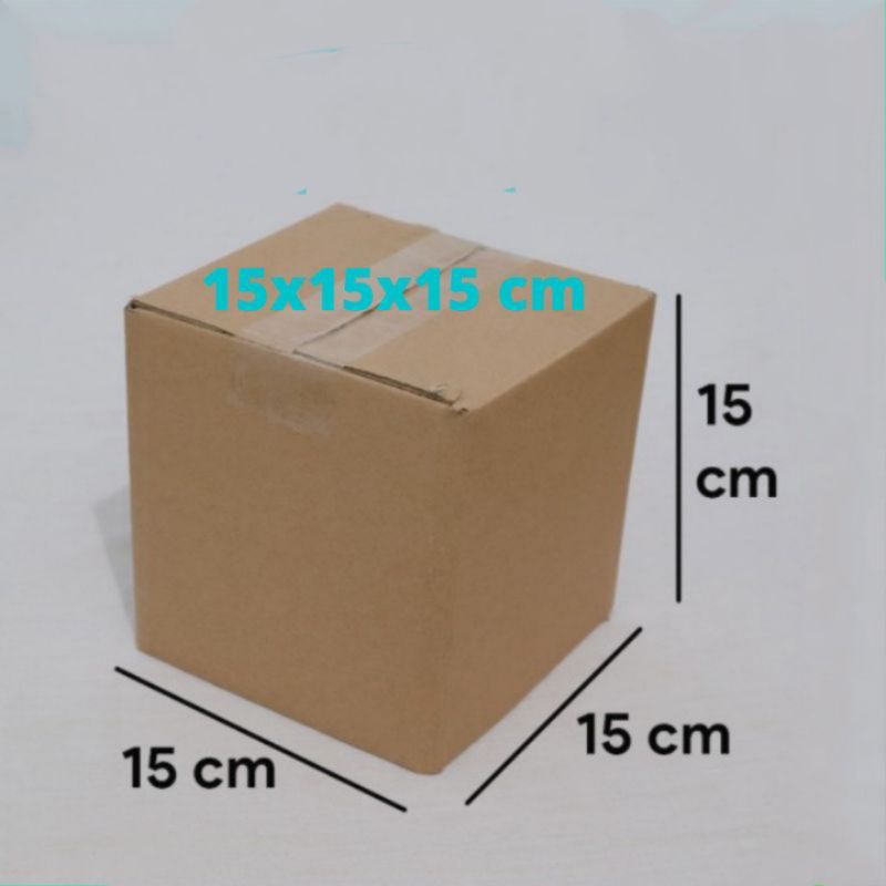 thumbnail image 2 of Box USA 55NM60 Corrugated Shipping Box – 15x15x15 Inch, Single Wall Cardboard (Pack Of 25) 2 of 5