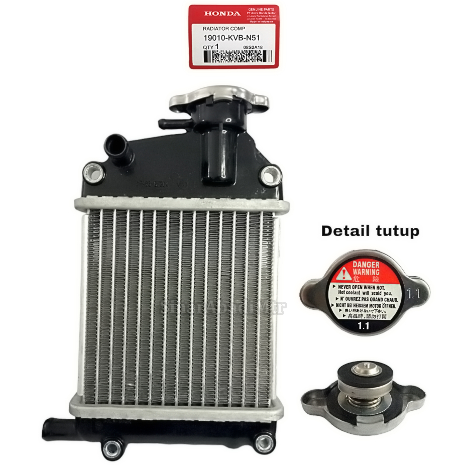 Jual Radiator Assy Vario 110 Karbu Lama Old Vario Techno Cewe KVB ...