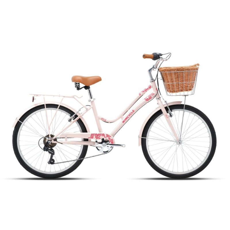 Jual SEPEDA PEREMPUAN REMAJA DEWASA 24 INCH WIMCYCLE SEONNA SHIMANO 7 ...