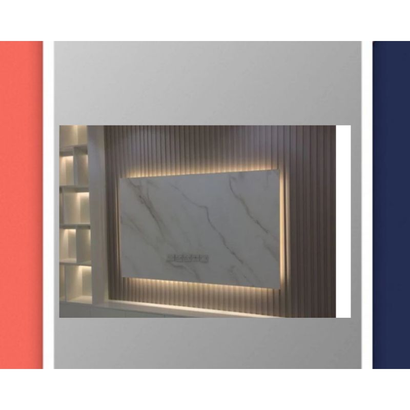 Jual Backdrop tv Lampu LED 170 cm x 100 cm tv 65inc | Shopee Indonesia