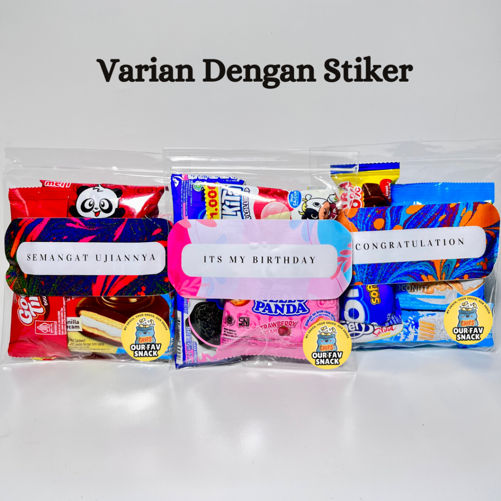 Jual Mini Gift 10 Ribuan Paket Snack Ulang Tahun Mini Snack Souvenir ...