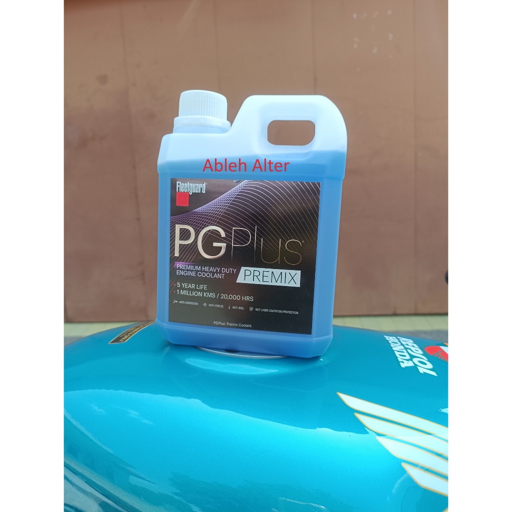 Jual PGPlus Coolant Fleetguard Cummins - Air Radiator Coolant PG Plus 1 ...