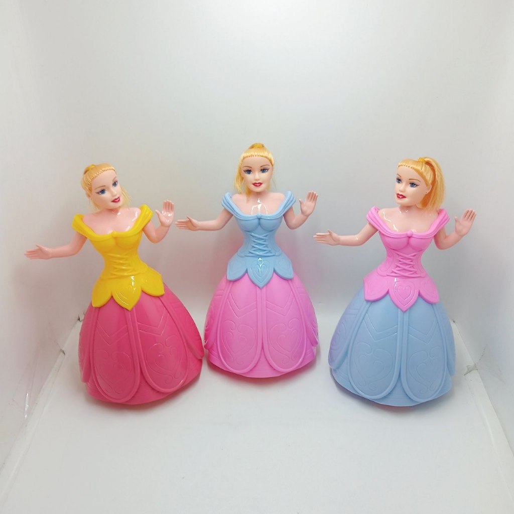 Jual Mainan Anak barbie ditarik princess tarik bisa berjalan meluncur ...