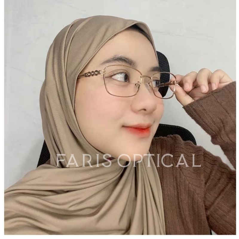 Jual frame kacamata kotak kecil bisa request minus atau plus paket ...