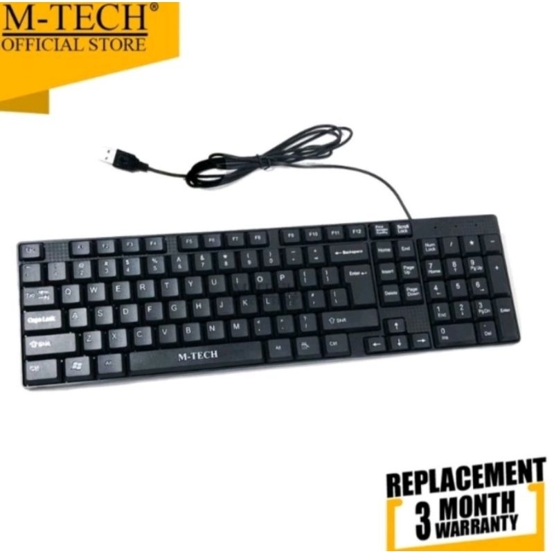 Jual M-Tech Keyboard Usb standar STK-01 Original | Shopee Indonesia
