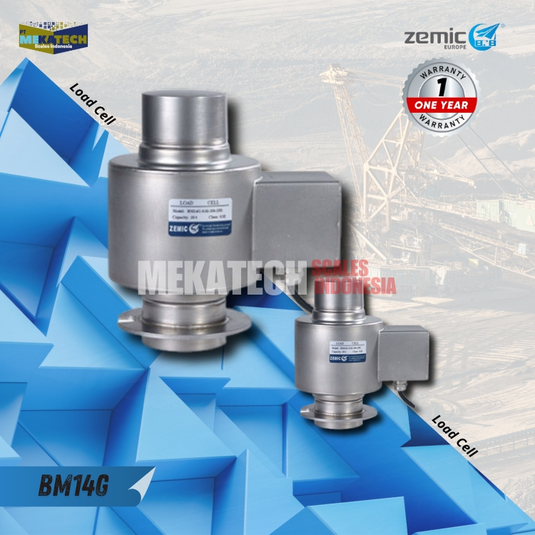 Jual Load Cell / Sensor Berat Timbangan Jembatan Timbang ZEMIC BM14G ...