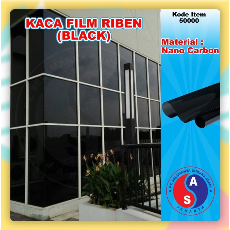 Jual STICKER KACA STIKER KACA FILM RIBEN HITAM RAYBEN UNTUK JENDELA ...