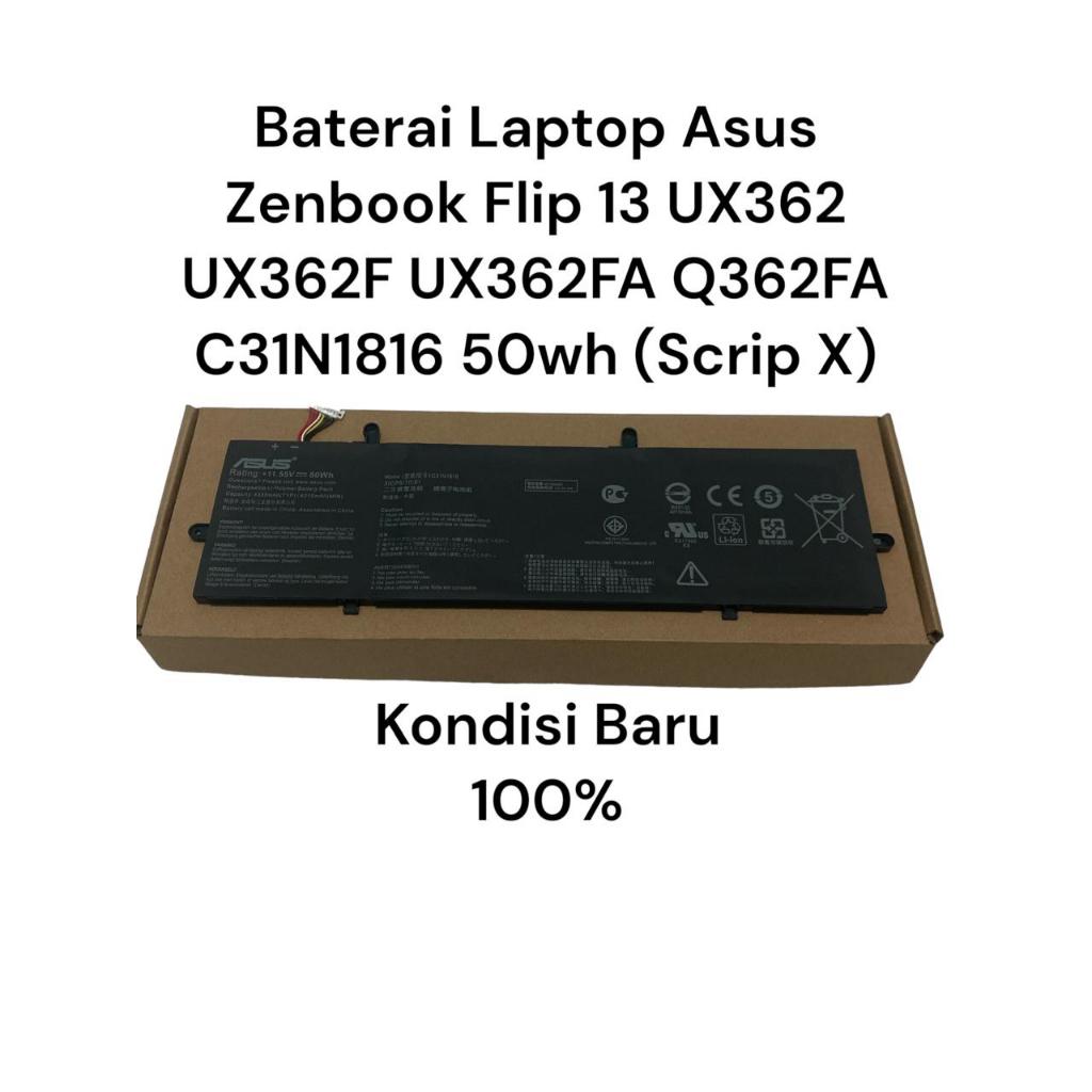 Jual Baterai laptop sc Asus ZenBook Flip 13 UX362FA-EL046R