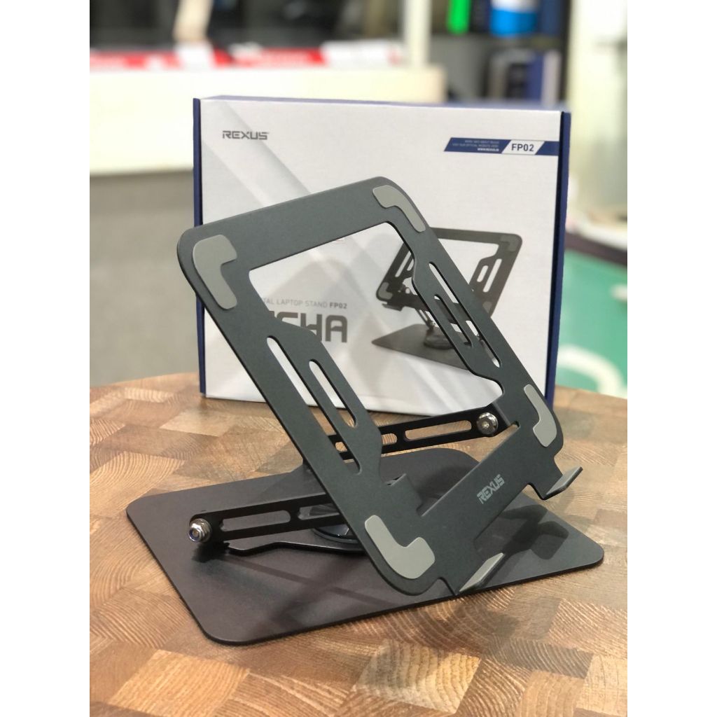 Jual REXUS DECHA FP02 STAND LAPTOP 360 ADJUSTABLE | Shopee Indonesia