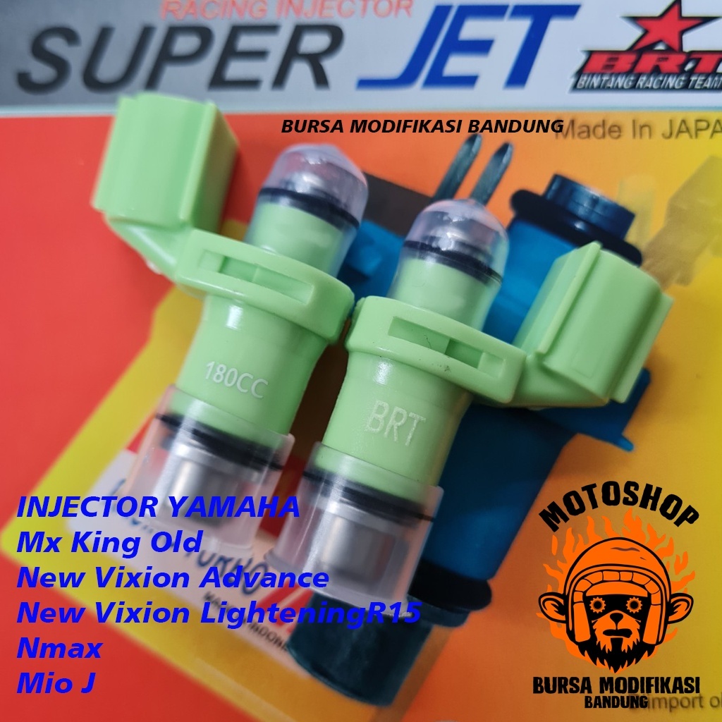 Jual Injector BRT 10Hole 180CC 200CC Yamaha | Vixion | VVA | Aerox ...